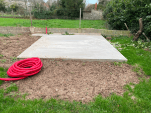 Terrassement amenagement dans la manche